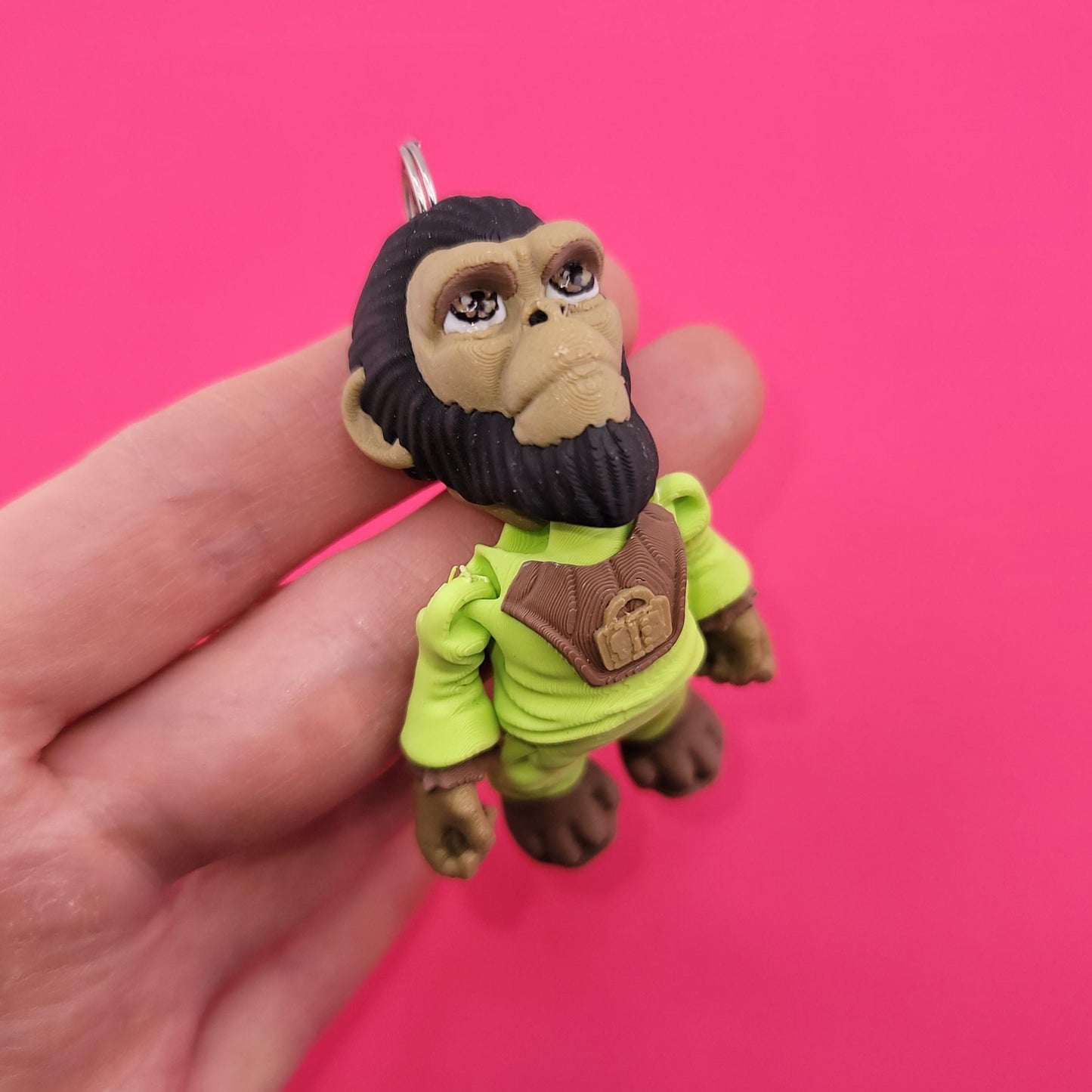 Future Ape Jiggly Keychain - One of a Kind, Artist Designed Keychains